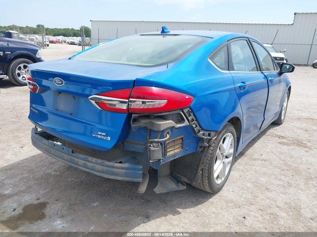 45840802 :رقم المزاد ، 3FA6P0LU7KR187539 vin ، 2019 Ford Fusion Hybrid Se مزاد بيع