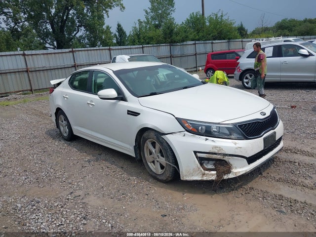 45840818 :رقم المزاد ، KNAGM4A77F5536975 vin ، 2015 Kia Optima Lx مزاد بيع