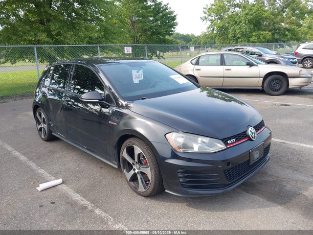 2015 Volkswagen Golf Gti 2.0t S 4-door მანქანა იყიდება აუქციონზე, vin: 3VW4T7AU0FM007889, აუქციონის ნომერი: 45840868
