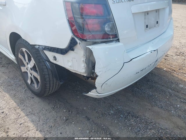 45840900 :رقم المزاد ، 3N1AB6AP9CL727189 vin ، 2012 Nissan Sentra 2.0 Sr مزاد بيع
