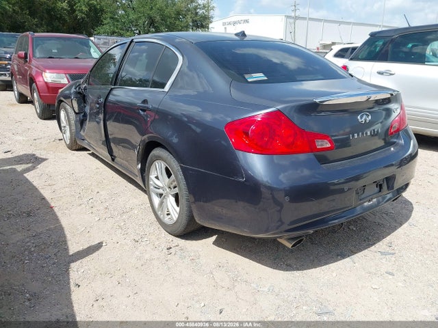 2010 Infiniti G37 Journey მანქანა იყიდება აუქციონზე, vin: JN1CV6AP5AM200091, აუქციონის ნომერი: 45840936