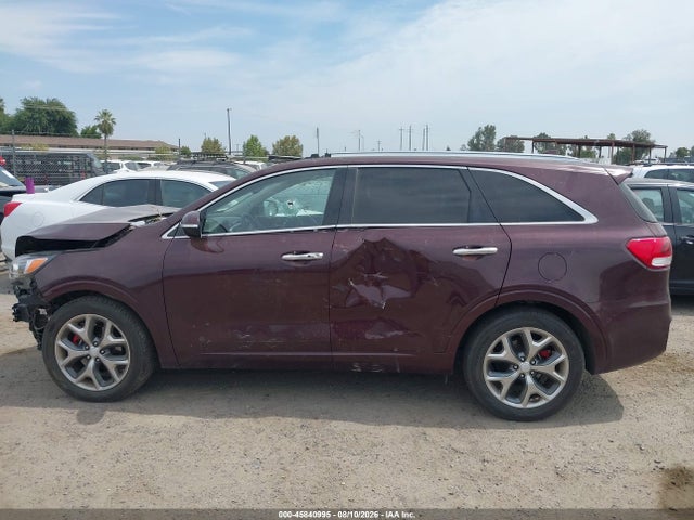 2016 Kia Sorento 3.3l Sx მანქანა იყიდება აუქციონზე, vin: 5XYPK4A54GG185328, აუქციონის ნომერი: 45840995