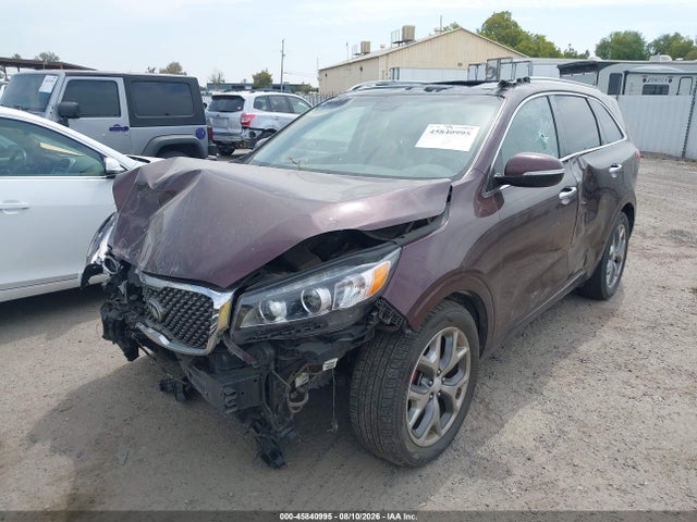 2016 Kia Sorento 3.3l Sx მანქანა იყიდება აუქციონზე, vin: 5XYPK4A54GG185328, აუქციონის ნომერი: 45840995