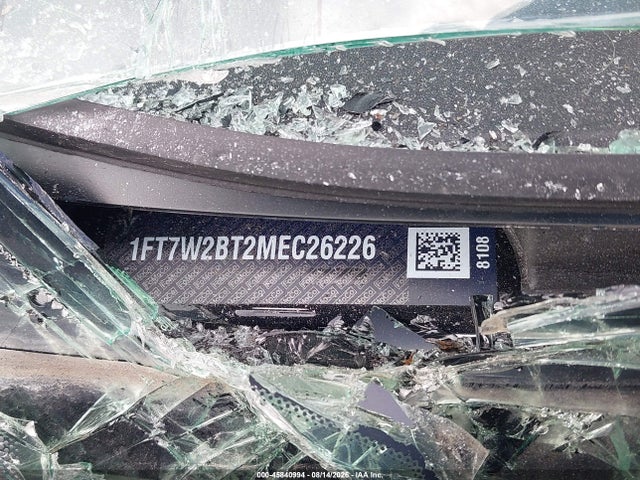 Aukcja sprzedaży 2021 Ford F-250 Lariat, vin: 1FT7W2BT2MEC26226, numer aukcji: 45840994