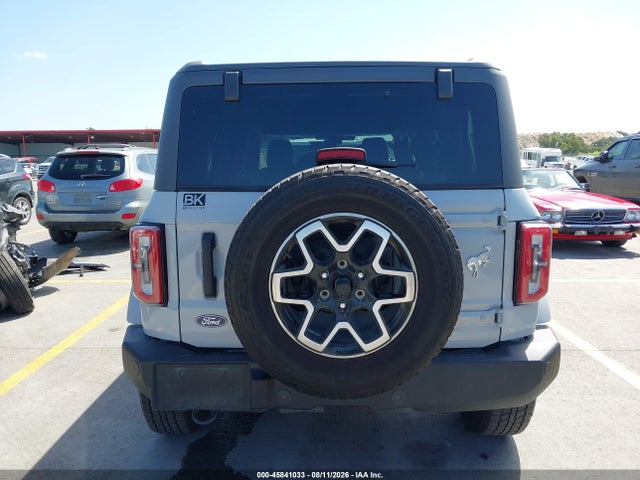 2026 Ford Bronco Outer Banks მანქანა იყიდება აუქციონზე, vin: 1FMEE8BP7TLA57407, აუქციონის ნომერი: 45841033