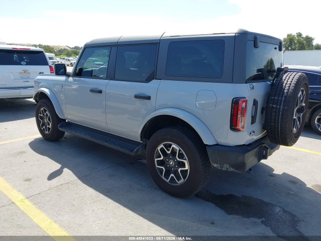 2026 Ford Bronco Outer Banks მანქანა იყიდება აუქციონზე, vin: 1FMEE8BP7TLA57407, აუქციონის ნომერი: 45841033