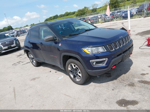 45841034 :رقم المزاد ، 3C4NJDDB3JT410415 vin ، 2018 Jeep Compass Trailhawk 4x4 مزاد بيع