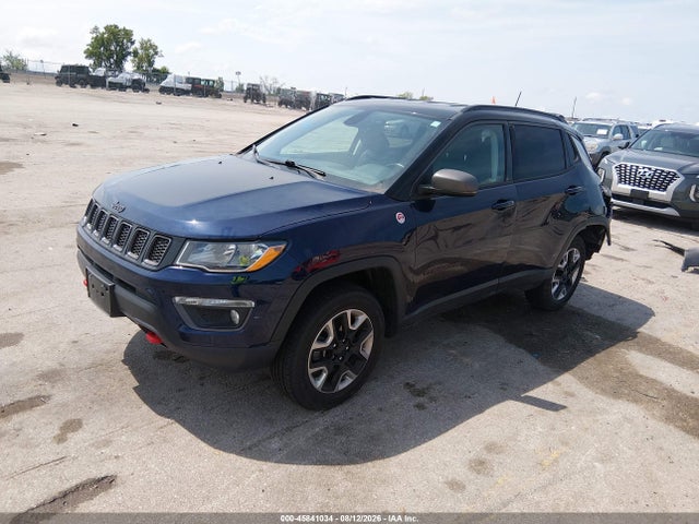 45841034 :رقم المزاد ، 3C4NJDDB3JT410415 vin ، 2018 Jeep Compass Trailhawk 4x4 مزاد بيع