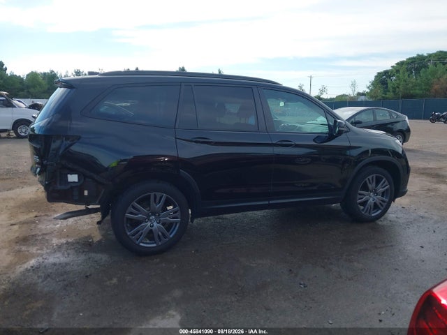 2022 Honda Pilot Awd Sport მანქანა იყიდება აუქციონზე, vin: 5FNYF6H39NB090762, აუქციონის ნომერი: 45841090