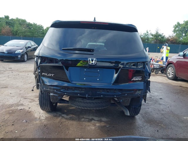 2022 Honda Pilot Awd Sport მანქანა იყიდება აუქციონზე, vin: 5FNYF6H39NB090762, აუქციონის ნომერი: 45841090