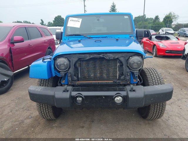 Продажа на аукционе авто 2016 Jeep Wrangler Unlimited Sahara, vin: 1C4BJWEG6GL262144, номер лота: 45841096