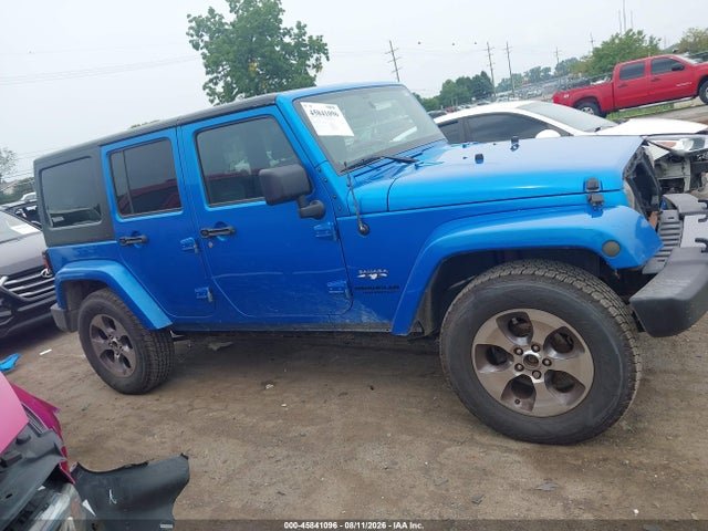 Продажа на аукционе авто 2016 Jeep Wrangler Unlimited Sahara, vin: 1C4BJWEG6GL262144, номер лота: 45841096