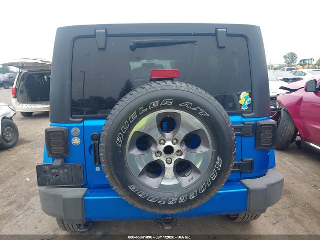 Продажа на аукционе авто 2016 Jeep Wrangler Unlimited Sahara, vin: 1C4BJWEG6GL262144, номер лота: 45841096