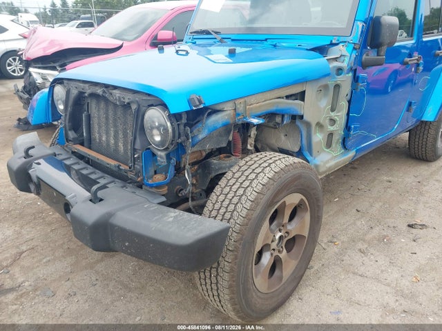 Продажа на аукционе авто 2016 Jeep Wrangler Unlimited Sahara, vin: 1C4BJWEG6GL262144, номер лота: 45841096