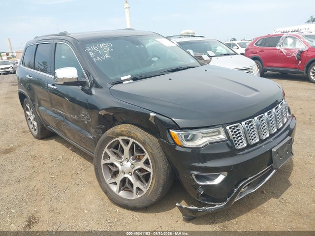 Продаж на аукціоні авто 2019 Jeep Grand Cherokee Overland 4x4, vin: 1C4RJFCG1KC592929, номер лоту: 45841103