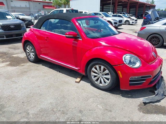 2018 Volkswagen Beetle 2.0t Coast/2.0t S/2.0t Se მანქანა იყიდება აუქციონზე, vin: 3VW5DAAT3JM516633, აუქციონის ნომერი: 45841119