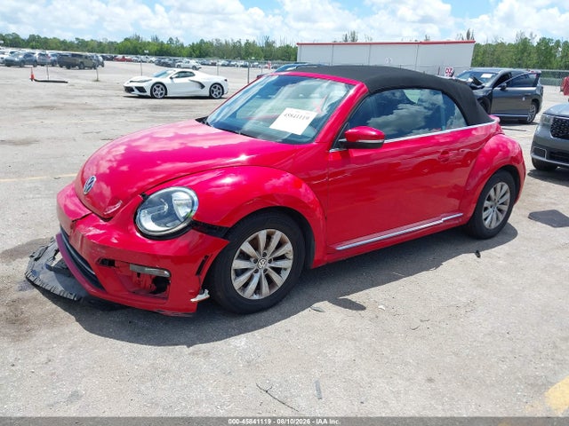 2018 Volkswagen Beetle 2.0t Coast/2.0t S/2.0t Se მანქანა იყიდება აუქციონზე, vin: 3VW5DAAT3JM516633, აუქციონის ნომერი: 45841119