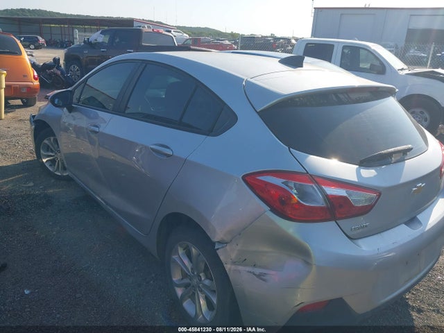 45841230 :رقم المزاد ، 3G1BC6SM1KS536026 vin ، 2019 Chevrolet Cruze Ls مزاد بيع