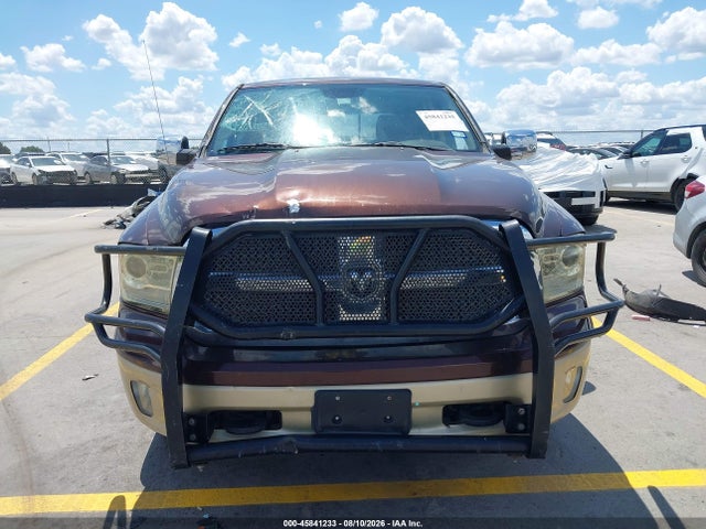 2013 Ram 1500 Laramie Longhorn Edition მანქანა იყიდება აუქციონზე, vin: 1C6RR6PT1DS578318, აუქციონის ნომერი: 45841233