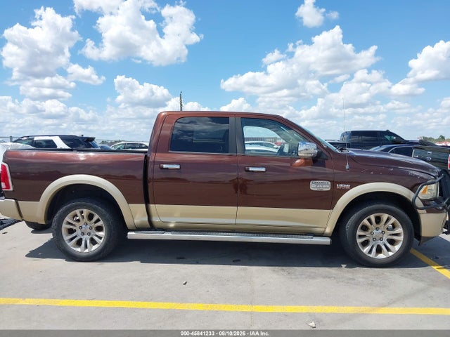 2013 Ram 1500 Laramie Longhorn Edition მანქანა იყიდება აუქციონზე, vin: 1C6RR6PT1DS578318, აუქციონის ნომერი: 45841233