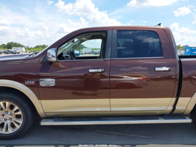 2013 Ram 1500 Laramie Longhorn Edition მანქანა იყიდება აუქციონზე, vin: 1C6RR6PT1DS578318, აუქციონის ნომერი: 45841233
