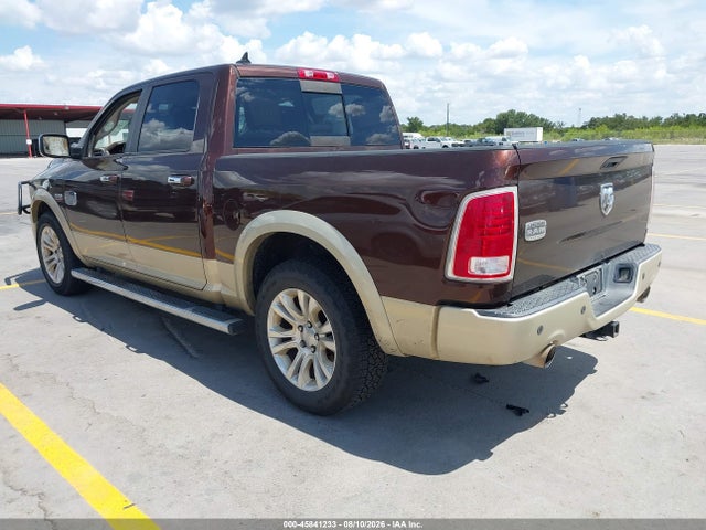 2013 Ram 1500 Laramie Longhorn Edition მანქანა იყიდება აუქციონზე, vin: 1C6RR6PT1DS578318, აუქციონის ნომერი: 45841233