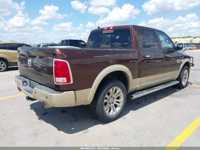 2013 Ram 1500 Laramie Longhorn Edition მანქანა იყიდება აუქციონზე, vin: 1C6RR6PT1DS578318, აუქციონის ნომერი: 45841233
