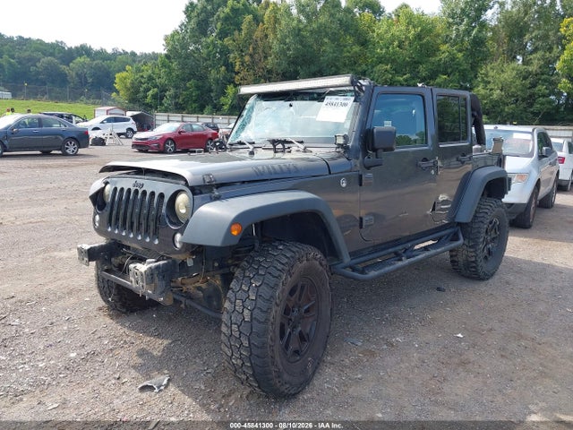 45841300 :رقم المزاد ، 1C4BJWDG1JL850882 vin ، 2018 Jeep Wrangler Jk Unlimited Willy Wheeler 4x4 مزاد بيع