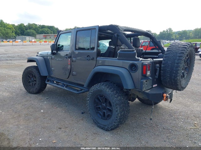 45841300 :رقم المزاد ، 1C4BJWDG1JL850882 vin ، 2018 Jeep Wrangler Jk Unlimited Willy Wheeler 4x4 مزاد بيع