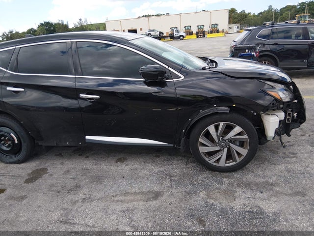 2021 Nissan Murano Sl Fwd მანქანა იყიდება აუქციონზე, vin: 5N1AZ2CJXMC109348, აუქციონის ნომერი: 45841309
