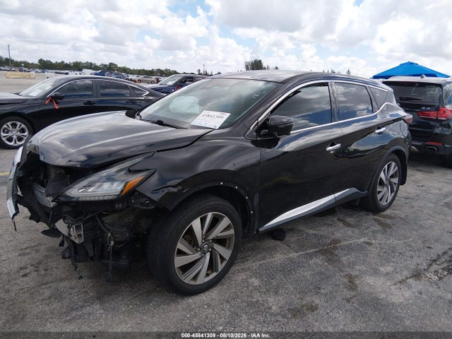 2021 Nissan Murano Sl Fwd მანქანა იყიდება აუქციონზე, vin: 5N1AZ2CJXMC109348, აუქციონის ნომერი: 45841309