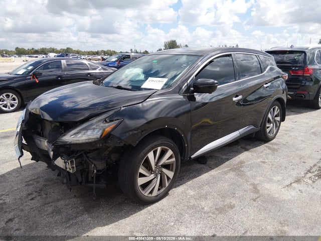 2021 Nissan Murano Sl Fwd მანქანა იყიდება აუქციონზე, vin: 5N1AZ2CJXMC109348, აუქციონის ნომერი: 45841309