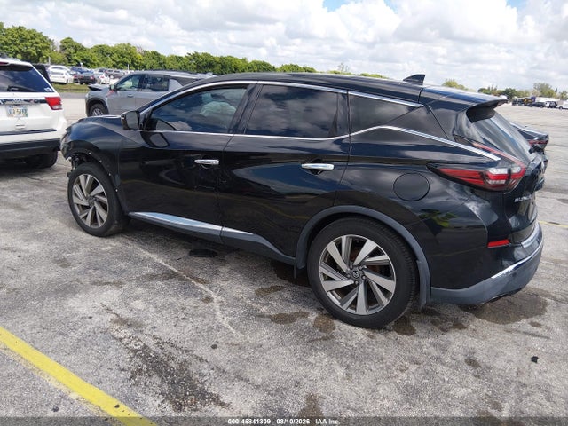 2021 Nissan Murano Sl Fwd მანქანა იყიდება აუქციონზე, vin: 5N1AZ2CJXMC109348, აუქციონის ნომერი: 45841309
