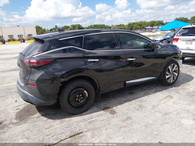 2021 Nissan Murano Sl Fwd მანქანა იყიდება აუქციონზე, vin: 5N1AZ2CJXMC109348, აუქციონის ნომერი: 45841309