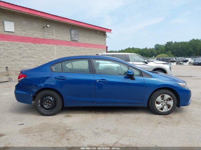 2013 Honda Civic Lx მანქანა იყიდება აუქციონზე, vin: 19XFB2F54DE215476, აუქციონის ნომერი: 45841338