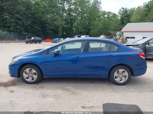 2013 Honda Civic Lx მანქანა იყიდება აუქციონზე, vin: 19XFB2F54DE215476, აუქციონის ნომერი: 45841338