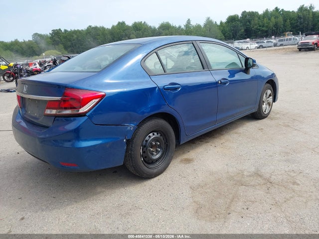 2013 Honda Civic Lx მანქანა იყიდება აუქციონზე, vin: 19XFB2F54DE215476, აუქციონის ნომერი: 45841338