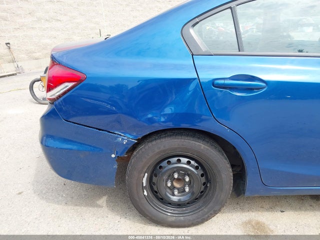2013 Honda Civic Lx მანქანა იყიდება აუქციონზე, vin: 19XFB2F54DE215476, აუქციონის ნომერი: 45841338