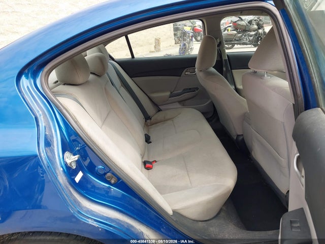 2013 Honda Civic Lx მანქანა იყიდება აუქციონზე, vin: 19XFB2F54DE215476, აუქციონის ნომერი: 45841338