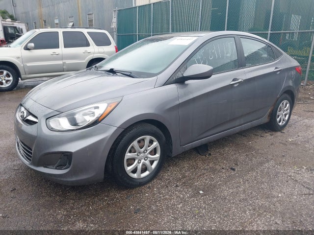 45841497 :رقم المزاد ، KMHCT4AE0EU674697 vin ، 2014 Hyundai Accent Gls مزاد بيع