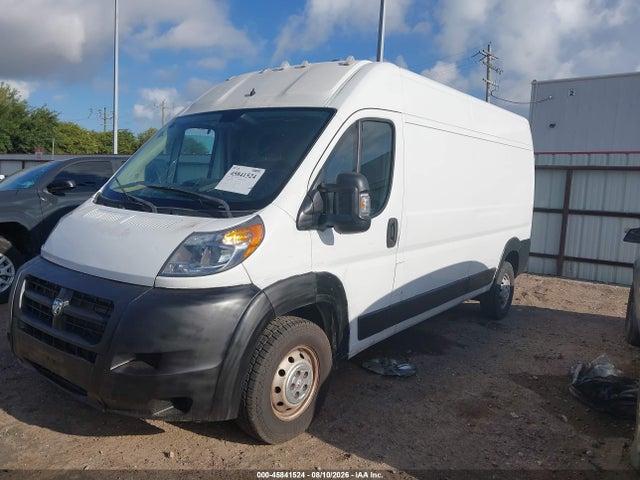 Продажа на аукционе авто 2016 Ram Promaster 2500 High Roof, vin: 3C6TRVDG4GE114499, номер лота: 45841524