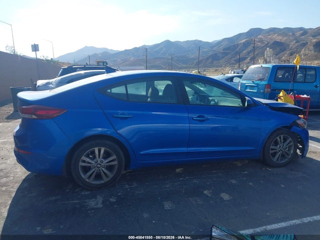 45841550 :رقم المزاد ، KMHD84LFXJU563516 vin ، 2018 Hyundai Elantra Sel مزاد بيع