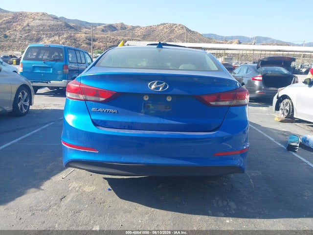 45841550 :رقم المزاد ، KMHD84LFXJU563516 vin ، 2018 Hyundai Elantra Sel مزاد بيع