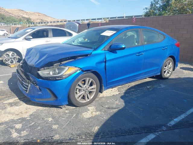 45841550 :رقم المزاد ، KMHD84LFXJU563516 vin ، 2018 Hyundai Elantra Sel مزاد بيع