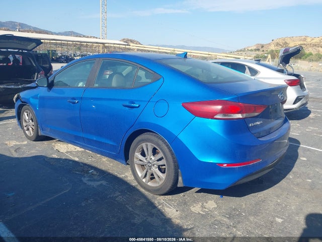 45841550 :رقم المزاد ، KMHD84LFXJU563516 vin ، 2018 Hyundai Elantra Sel مزاد بيع