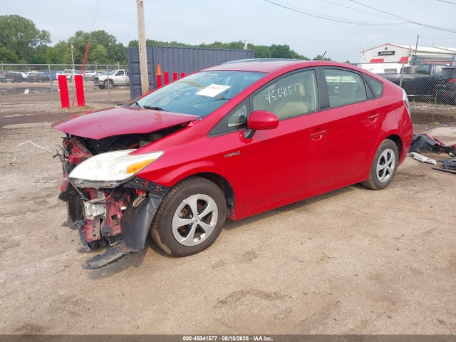 Продажа на аукционе авто 2013 Toyota Prius Two, vin: JTDKN3DU8D5651314, номер лота: 45841577