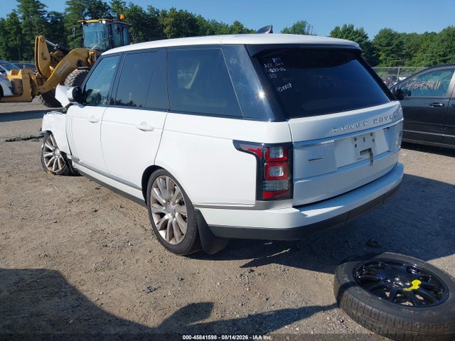 Продажа на аукционе авто 2017 Land Rover Range Rover 5.0l V8 Supercharged, vin: SALGS2FE3HA362944, номер лота: 45841598