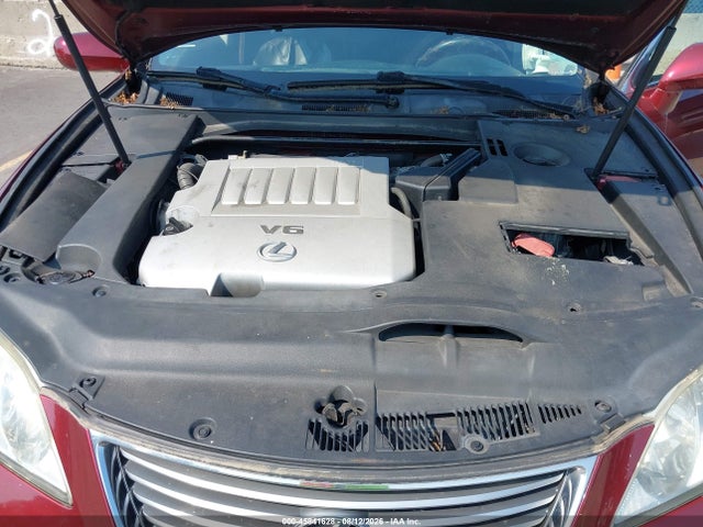 2008 Lexus Es 350 Base (a6) მანქანა იყიდება აუქციონზე, vin: JTHBJ46G782189598, აუქციონის ნომერი: 45841628