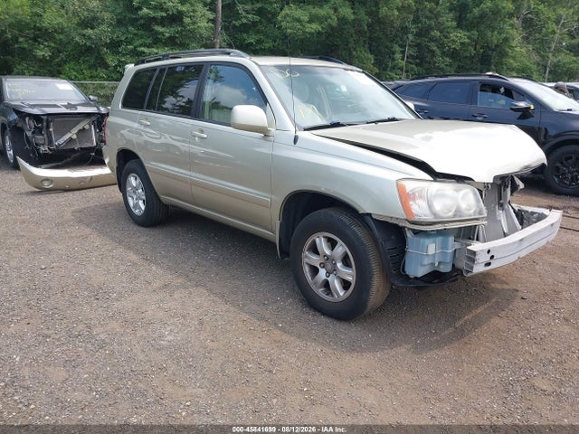 45841699 :رقم المزاد ، JTEHF21AX30132705 vin ، 2003 Toyota Highlander V6 مزاد بيع