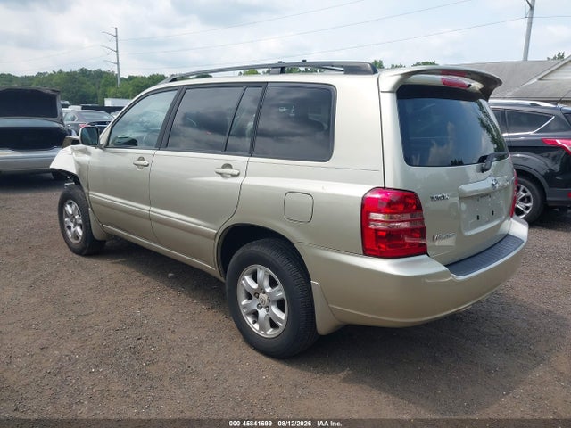 Aukcja sprzedaży 2003 Toyota Highlander V6, vin: JTEHF21AX30132705, numer aukcji: 45841699